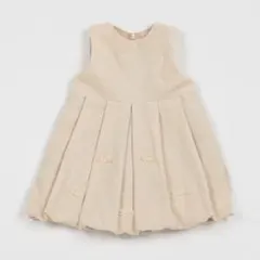 Petit main チビリボンコーデュロイバルーンジャンスカ　90 新品