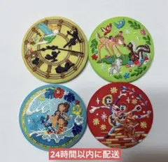 【セール中】ディズニーキャラクターズ 刺繍缶バッチ 第2弾