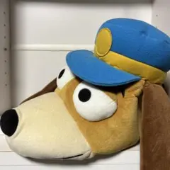 ディズニー　犬の顔のぬいぐるみ帽子