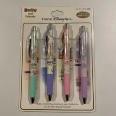 ダッフィー　シェリーメイ　ボールペン　文房具　ディズニー