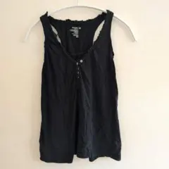 希少 OLD NAVY オールドネイビー【XS】 ブラックキャミソール