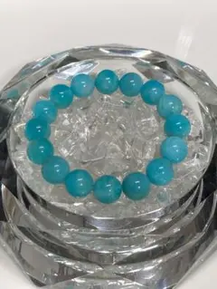 天然石　アマゾナイト　ブレスレット