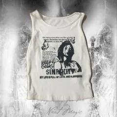 平成❤︎y2k❤︎ロゴタンクトップ