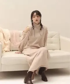 muguet open shoulder ribbon op