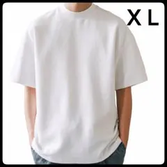 夏秋におすすめ Tシャツ 無地 ホワイト XL