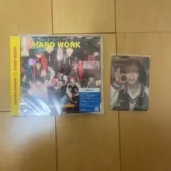 なにわ男子 HARD WORK 通常盤 高橋恭平 トレカ付き