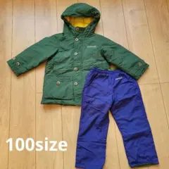 montbell フード付き中綿コートとパンツセット