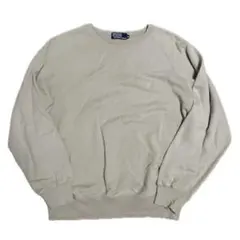 POLO RALPH LAUREN スウェット ベージュ 在原みゆき　90s