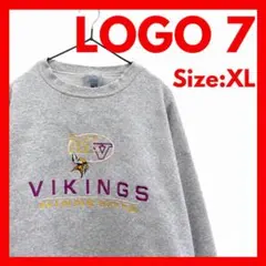 【即日発送】90‘s古着　スウェット　ミネソタ・バイキングス　　メンズ　XLのサムネイル
