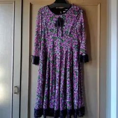 スーパービューティー花柄　ワンピース40