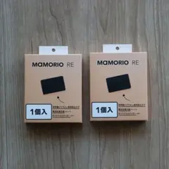 ２つセット【未開封・箱汚れ大】MAMORIO RE 電池交換可能 紛失防止タグ