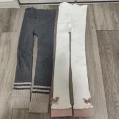 キッズ ベビータイツ 2点セット100cm〜120cm