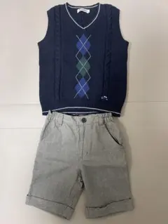 美品 100cm ファミリア フォーマルセット