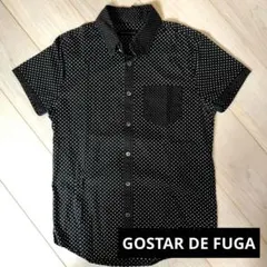 ゴスタルジフーガ　GOSTAR DE FUGA　半袖シャツ　ドット　ブラックのサムネイル