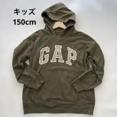 GAP kids オリーブグリーン フード付きパーカー　XL 150cm