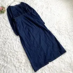 【美品】KBF アーバンリサーチ デニム ワンピース ネイビー インディゴ