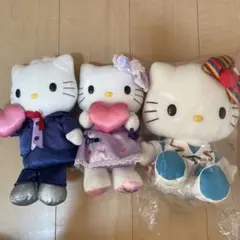 サンリオ ハローキティ キティちゃん ぬいぐるみ レトロ 2001 セット