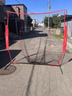 ZENY 大型 バッティングネット 赤