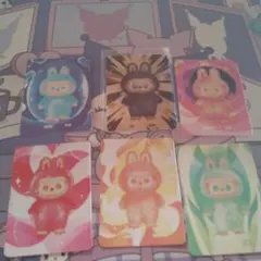 ラブブに付属していた カード6枚セット