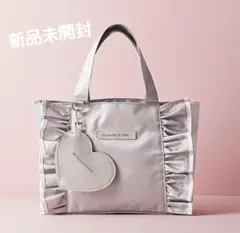 JILL by JILLSTUART フリルトートバッグ＆ポーチチャーム