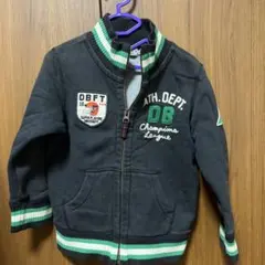 DOUBLE.B ジップアップジャケット 110cm グレー