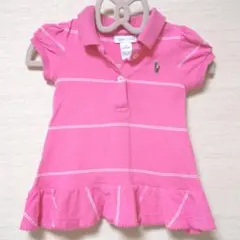 ラルフローレン ポロシャツ ミニワンピース チュニック 12M 80センチ