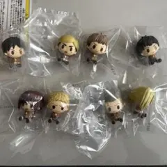 一番くじ　進撃の巨人　ちょこのっこフィギュアG賞　全8種　コンプセット
