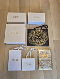 【正規品】ディオールDior ギフト用ボックスと袋　7セット