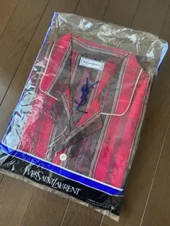 新品 Yves Saint Laurent婦人パジャマ長袖 長ズボン パープルL - メルカリ