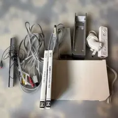 wii本体　付属品　ソフト2個セット