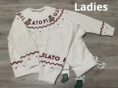 【完売品親子セット】ジェラートピケ 2024ホリデー ノルディック おまけ付き