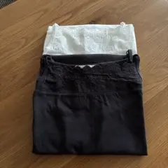 レーストリム インナーワンピース 2色セット