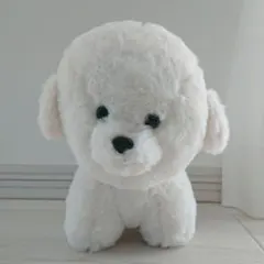 さみしがりやの ビションフリーゼ おっきめ ぬいぐるみのサムネイル