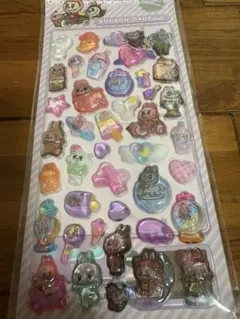 ラブブ　ぷくぷくシール　ボンボンシール　ボンボンドロップシール　ウォーターシール
