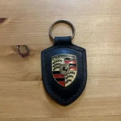 PORSCHE ポルシェ レザー キーホルダー