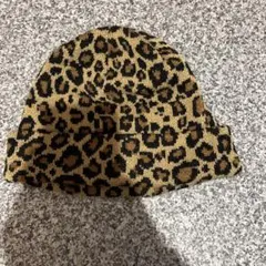 ヒョウ柄 ニット帽