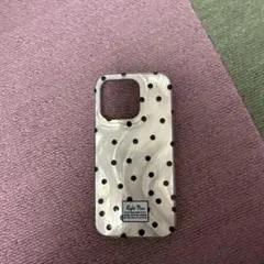 iPhone15Pro ドット柄ケース