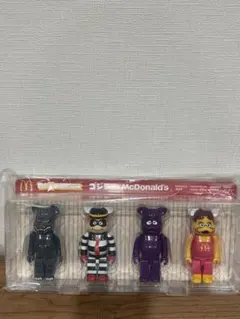 BE@RBRICK マクドナルド　未開封　4体セット