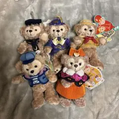 ダッフィー シェリーメイ ぬいぐるみバッチ5体セット