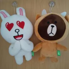 【レア品】ラインフレンズ ブラウン ぬいぐるみ パーカー 未開封品 LINE FRIENDS ラインフレンズ ぬいぐるみ BROWN 箱付