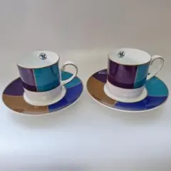 【未使用】イヴ・サンローラン　カップ・ソーサー　2客セット