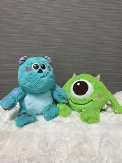 モンスターズインク サリーとマイク ビッグぬいぐるみセット - メルカリ
