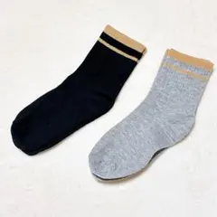 ❣️靴下 レディース ソックス 女性用 ストライプ オシャレ 可愛い 2足セット