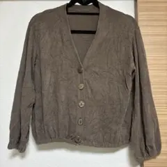 SNIDEL HOME ブラウン カーディガン ワンサイズ