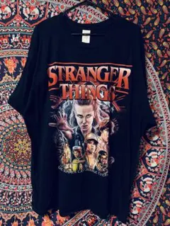 Stranger Things Tシャツ ブラック