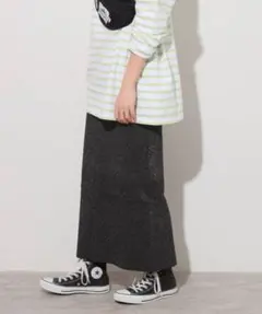 ジャーナルスタンダードレリューム ラメタイトスカート ブラック