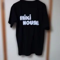 miki HOUSE ロゴ Tシャツ ブラック Lサイズのサムネイル
