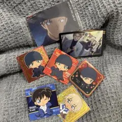 名探偵コナン　赤井秀一、安室透、工藤新一　ウエハースシール　イタジャガ