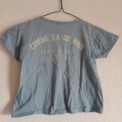 COMME CA Tシャツ 95 ライトブルー　コムサデモード　半袖　水色　夏のサムネイル