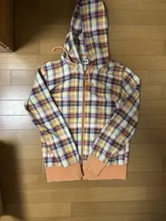 00s OLD UNIQLO パーカー チェック柄
